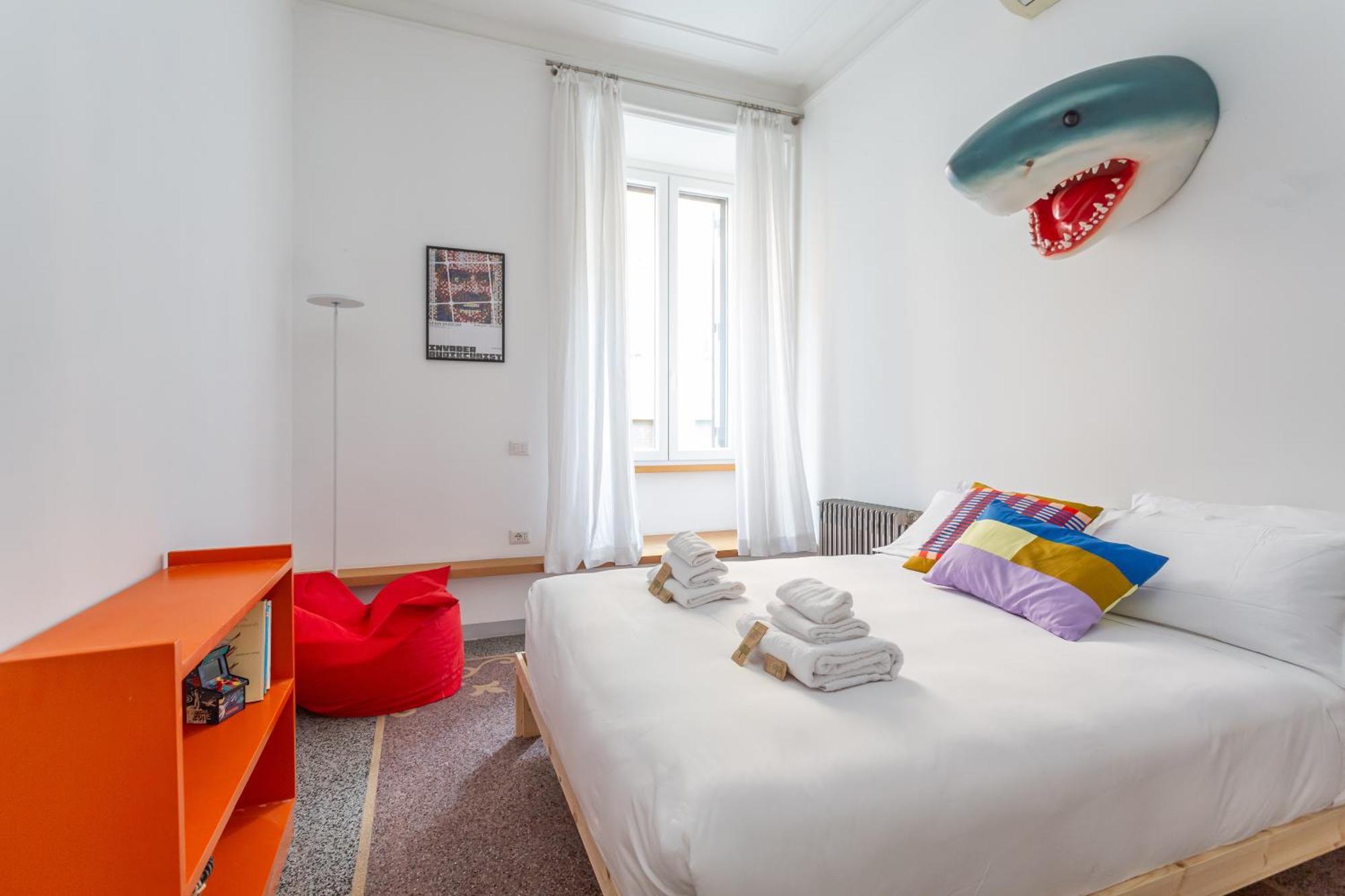 Lägenhet Flaminio Historic Charm And Modern Flair *