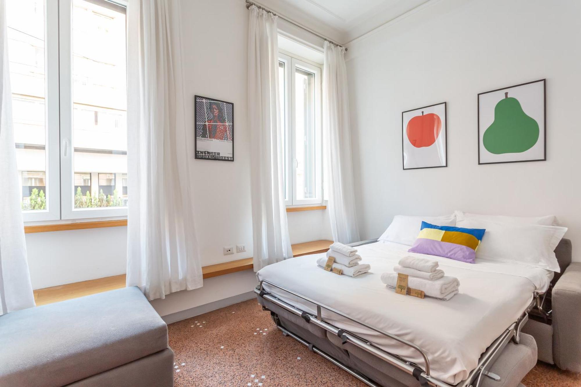 Flaminio Historic Charm And Modern Flair Lägenhet